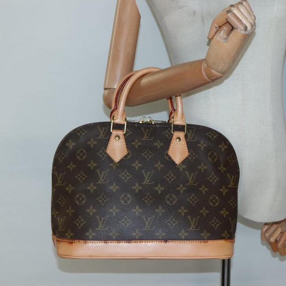 LOUIS VUITTON Monogram Alma Hand Bag M51130 LV Auth 139340