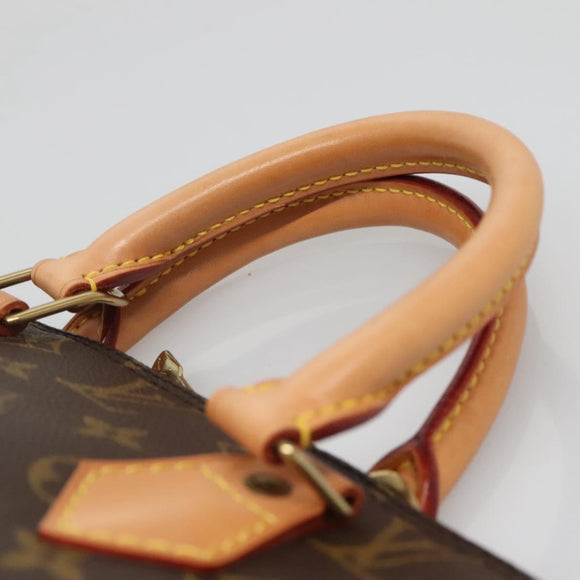 LOUIS VUITTON Monogram Alma Hand Bag M51130 LV Auth 139340