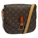 LOUIS VUITTON Monogram Saint Cloud GM Shoulder Bag M51242 LV Auth 139343-1