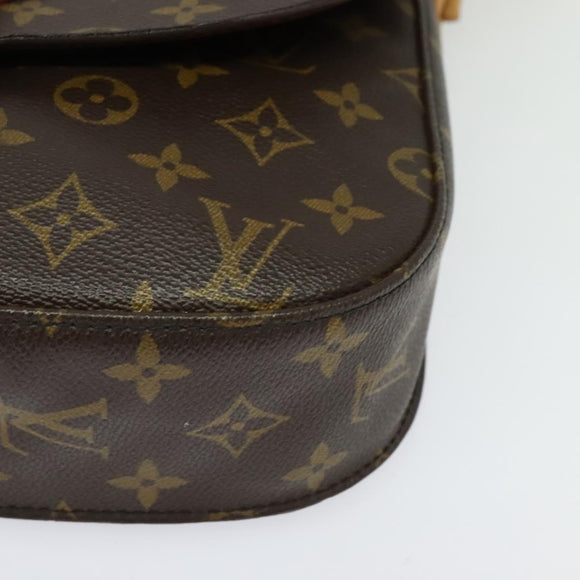 LOUIS VUITTON Monogram Saint Cloud GM Shoulder Bag M51242 LV Auth 139343