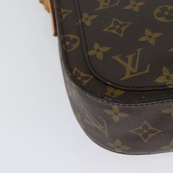LOUIS VUITTON Monogram Saint Cloud GM Shoulder Bag M51242 LV Auth 139343