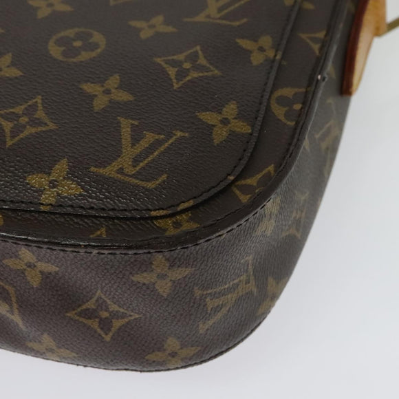 LOUIS VUITTON Monogram Saint Cloud GM Shoulder Bag M51242 LV Auth 139343