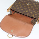 LOUIS VUITTON Monogram Saint Cloud GM Shoulder Bag M51242 LV Auth 139343-15