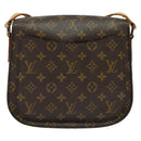 LOUIS VUITTON Monogram Saint Cloud GM Shoulder Bag M51242 LV Auth 139343-3