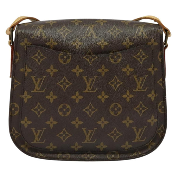 LOUIS VUITTON Monogram Saint Cloud GM Shoulder Bag M51242 LV Auth 139343