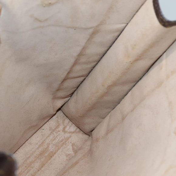 LOUIS VUITTON Monogram Sac Plat Hand Bag M51140 LV Auth 139344