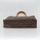 LOUIS VUITTON Monogram Sac Plat Hand Bag M51140 LV Auth 139344-5
