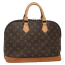LOUIS VUITTON Monogram Alma Hand Bag M51130 LV Auth 139345-1