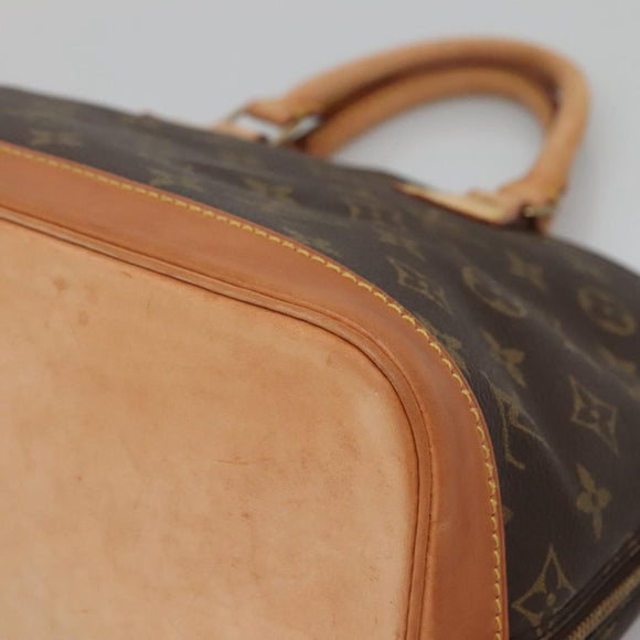 LOUIS VUITTON Monogram Alma Hand Bag M51130 LV Auth 139345