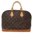 LOUIS VUITTON Monogram Alma Hand Bag M51130 LV Auth 139345-2