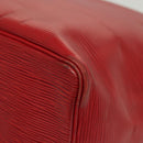 LOUIS VUITTON Epi Petit Noe Shoulder Bag Red M44107 LV Auth 139346-16