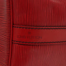 LOUIS VUITTON Epi Petit Noe Shoulder Bag Red M44107 LV Auth 139346-17