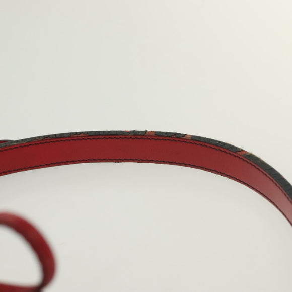 LOUIS VUITTON Epi Petit Noe Shoulder Bag Red M44107 LV Auth 139346