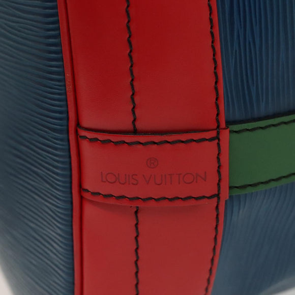 LOUIS VUITTON Epi Toriko Color Noe Bag Red Blue Green M44084 LV Auth 139347