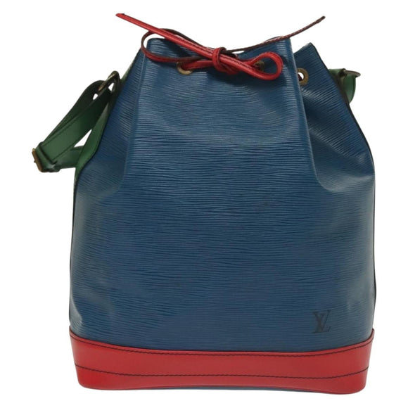 LOUIS VUITTON Epi Toriko Color Noe Bag Red Blue Green M44084 LV Auth 139347