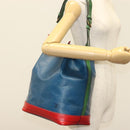 LOUIS VUITTON Epi Toriko Color Noe Bag Red Blue Green M44084 LV Auth 139347-21