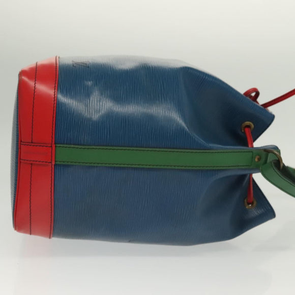 LOUIS VUITTON Epi Toriko Color Noe Bag Red Blue Green M44084 LV Auth 139347