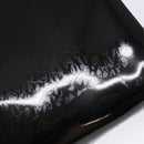 Salvatore Ferragamo Gancini Chain Shoulder Bag Enamel Black Gold Auth 139352-15