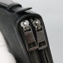 GUCCI GG Supreme Travel Case PVC Black 409206 Auth 139365-18