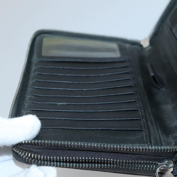 GUCCI GG Supreme Travel Case PVC Black 409206 Auth 139365