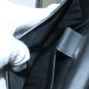 GUCCI GG Supreme Travel Case PVC Black 409206 Auth 139365-23