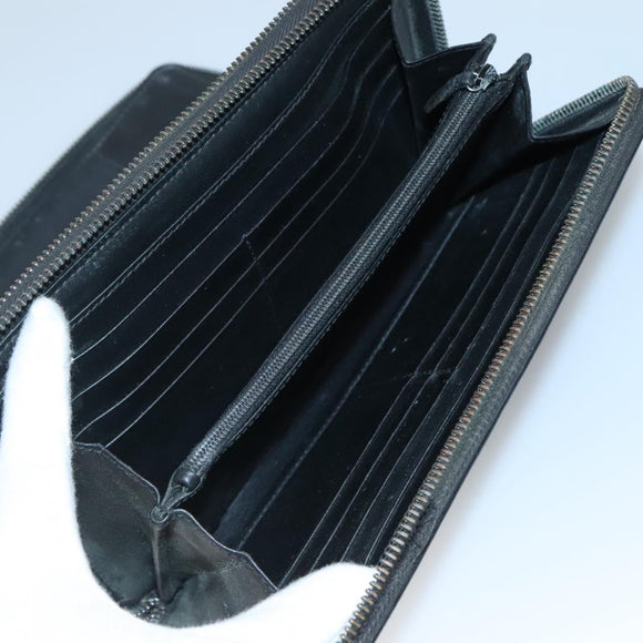 GUCCI GG Supreme Travel Case PVC Black 409206 Auth 139365