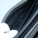 GUCCI GG Supreme Travel Case PVC Black 409206 Auth 139365-29