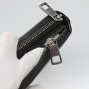 GUCCI GG Supreme Travel Case PVC Black 409206 Auth 139365-7