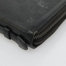 GUCCI GG Supreme Travel Case PVC Black 409206 Auth 139365-8