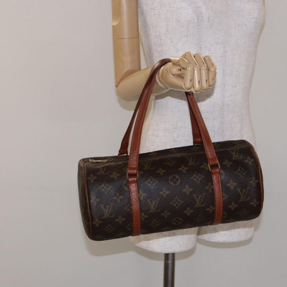 LOUIS VUITTON Monogram Papillon 30 Hand Bag M51385 LV Auth 139371