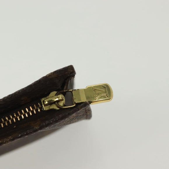 LOUIS VUITTON Monogram Bucket PM Accessory Pouch LV Auth 139377