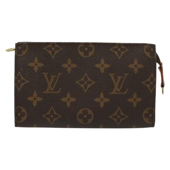LOUIS VUITTON Monogram Bucket PM Accessory Pouch LV Auth 139377
