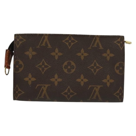 LOUIS VUITTON Monogram Bucket PM Accessory Pouch LV Auth 139377