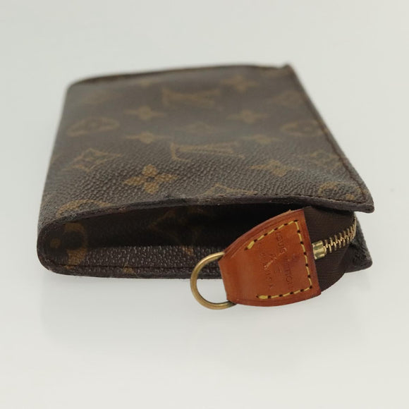 LOUIS VUITTON Monogram Bucket PM Accessory Pouch LV Auth 139377