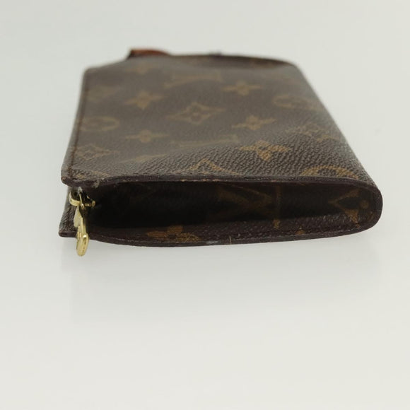 LOUIS VUITTON Monogram Bucket PM Accessory Pouch LV Auth 139377