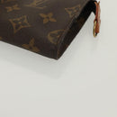 LOUIS VUITTON Monogram Bucket PM Accessory Pouch LV Auth 139377-9