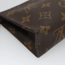 LOUIS VUITTON Monogram Poche Toilette 15 Etui M47546 LV Auth 139378-16