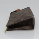 LOUIS VUITTON Monogram Poche Toilette 15 Etui M47546 LV Auth 139378-4