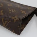 LOUIS VUITTON Monogram Poche Toilette 15 Etui M47546 LV Auth 139378-7