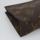 LOUIS VUITTON Monogram Poche Toilette 15 Pouch M47546 LV Auth 139378-14