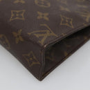 LOUIS VUITTON Monogram Poche Toilette 19 Pouch M47544 LV Auth 139379-15