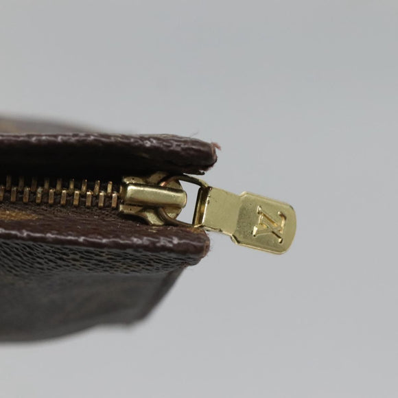 LOUIS VUITTON Monogram Poche Toilette 19 Pouch M47544 LV Auth 139379