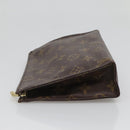 LOUIS VUITTON Monogram Poche Toilette 19 Pouch M47544 LV Auth 139379-3
