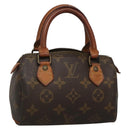 LOUIS VUITTON Monogram Mini Speedy Hand Bag M41534 LV Auth 139380-1