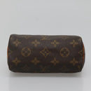 LOUIS VUITTON Monogram Mini Speedy Hand Bag M41534 LV Auth 139380-5