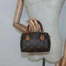 LOUIS VUITTON Monogram Mini Speedy Hand Bag M41534 LV Auth 139380-19