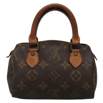 LOUIS VUITTON Monogram Mini Speedy Hand Bag M41534 LV Auth 139380 - 0