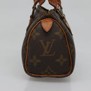 LOUIS VUITTON Monogram Mini Speedy Hand Bag M41534 LV Auth 139380-3