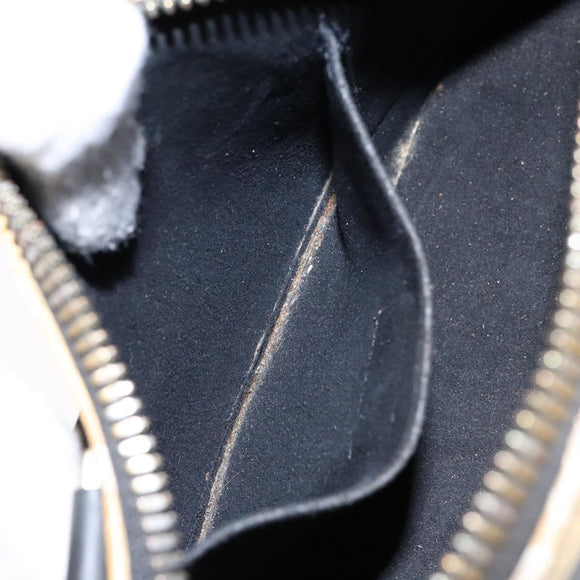 LOUIS VUITTON Monogram graffiti Armahorizontal Hand Bag Black M92175 Auth 139384