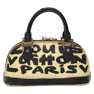 LOUIS VUITTON Monogram graffiti Armahorizontal Hand Bag Black M92175 Auth 139384 - 0